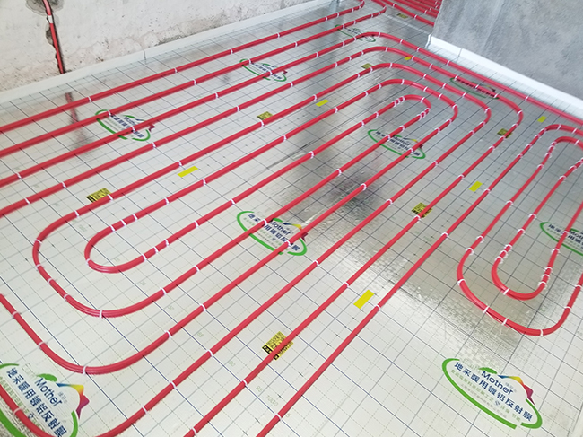 成都地暖安装案例图